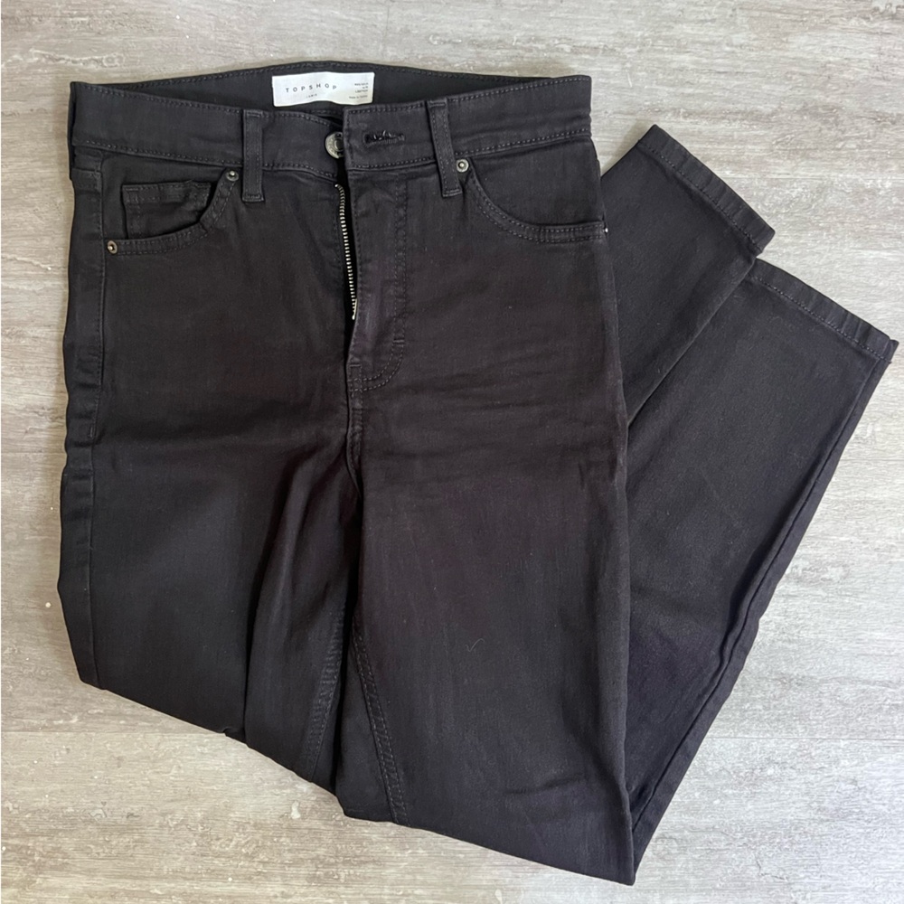 Topshop Dark Denim Skinny Jean Pants
